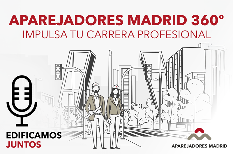 Ir a la página de 36º Episodio del Podcast Edificamos Juntos - Impulsa Tu Carrera Profesional con Aparejadores Madrid 360